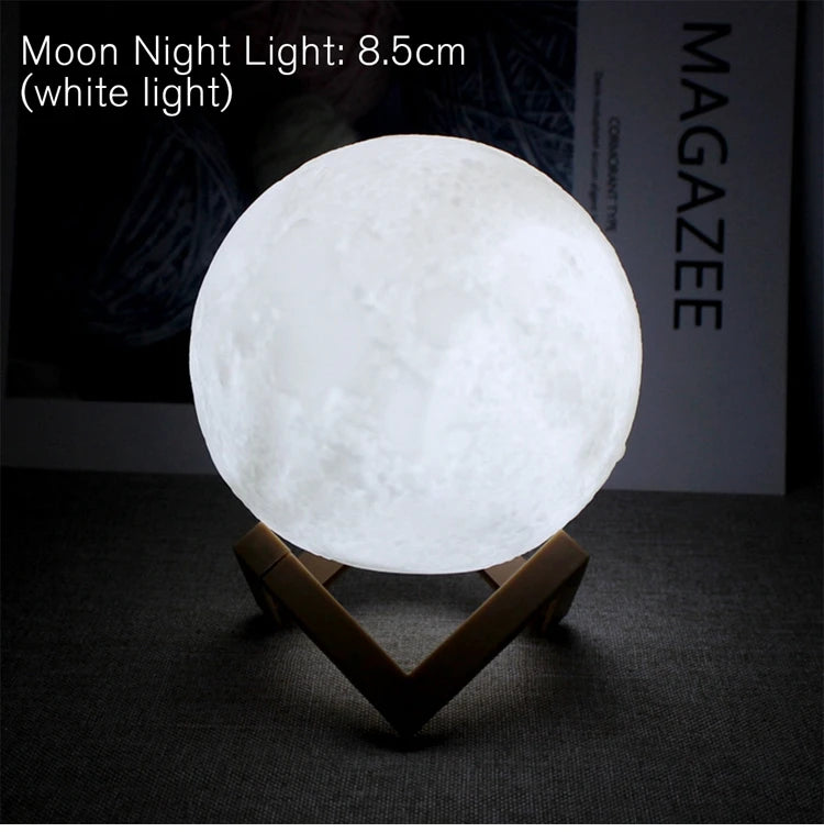LED Light Moon Lamp