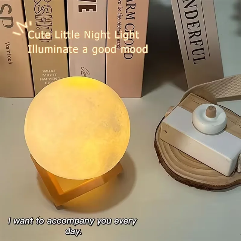 LED Light Moon Lamp